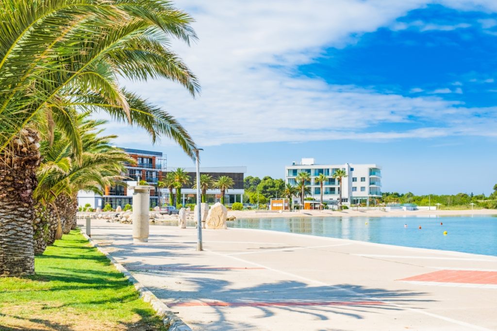 beach walkway